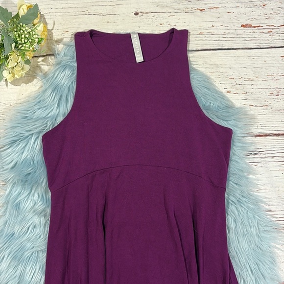 Athleta Santorini Thera Mini Dress in Velvet Plum Purple Petite - Picture 7 of 9